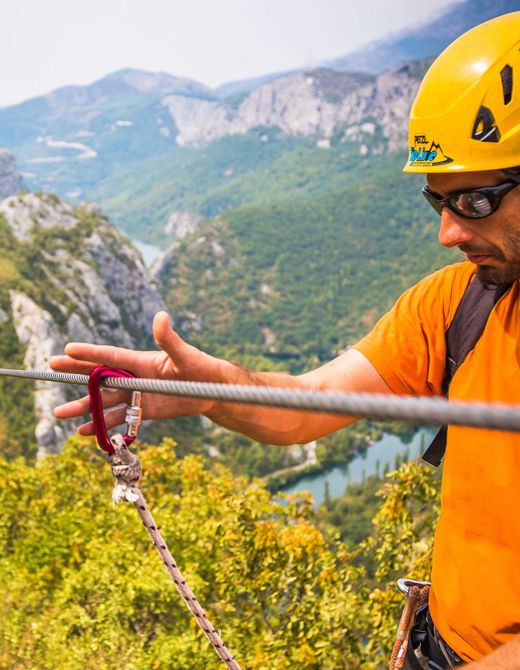 Tyrolienne En Croatie La Plus Longue Et La Plus Rapide D Europe