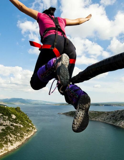 Bungee jumping, Ponte di Maslenica
