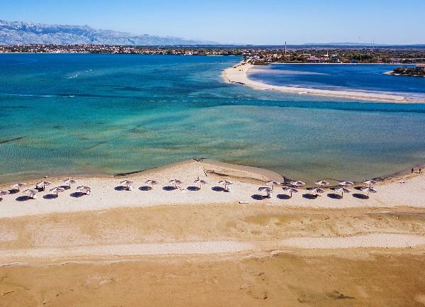 Kraljičina plaža, Nin